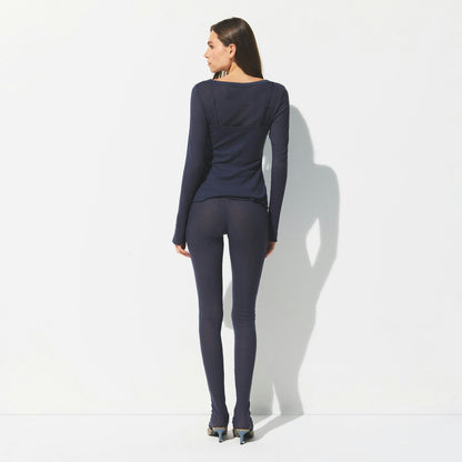 SHEER RIB LEGGING