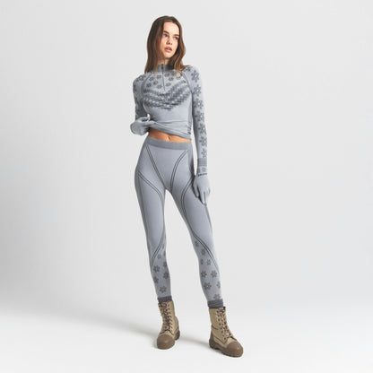 Skims Skims First Layers Legging Mirror Winter Fair Isle