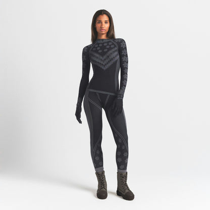 Skims Skims First Layers Legging Obsidian Winter Fair Isle
