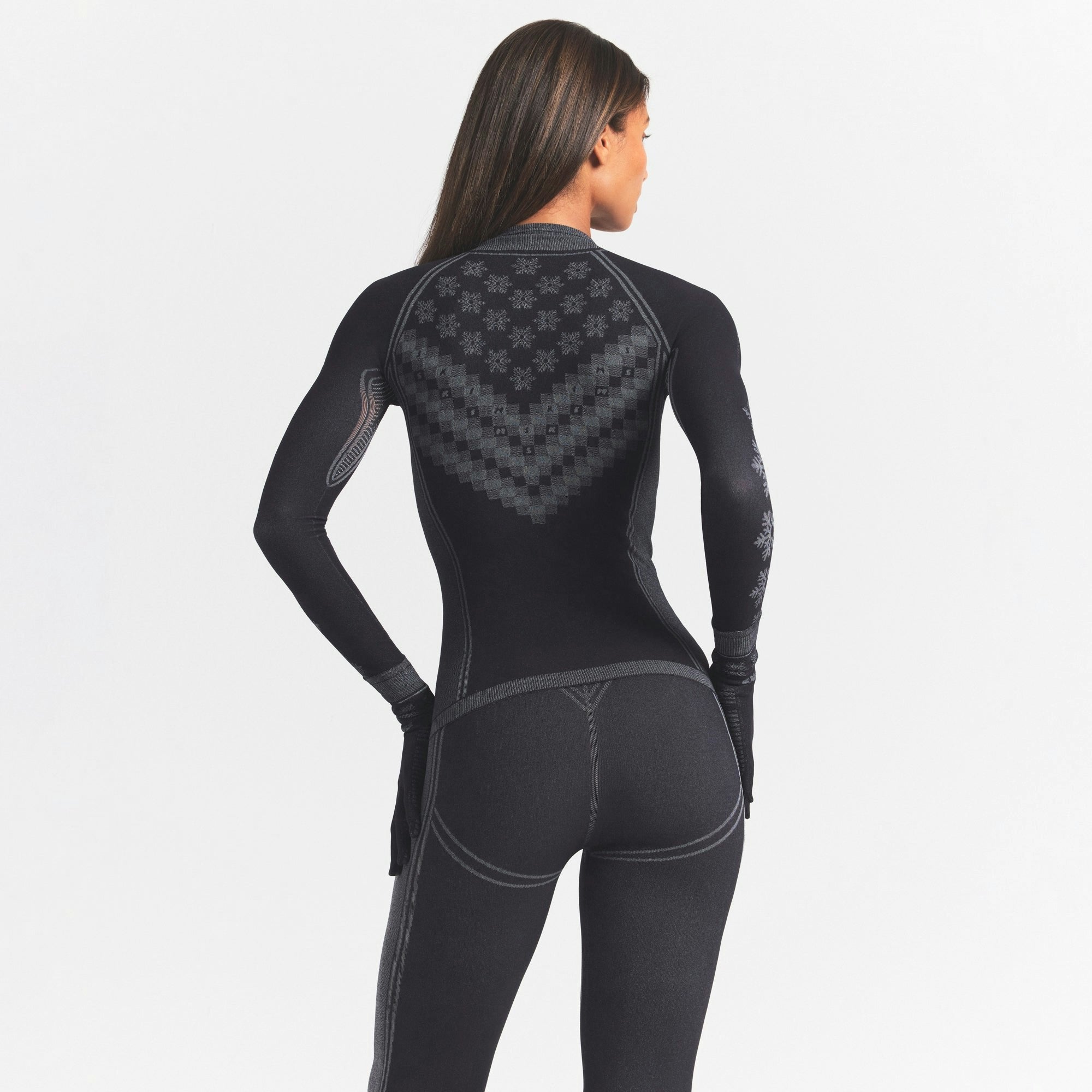 Skims Skims First Layers Legging Obsidian Winter Fair Isle