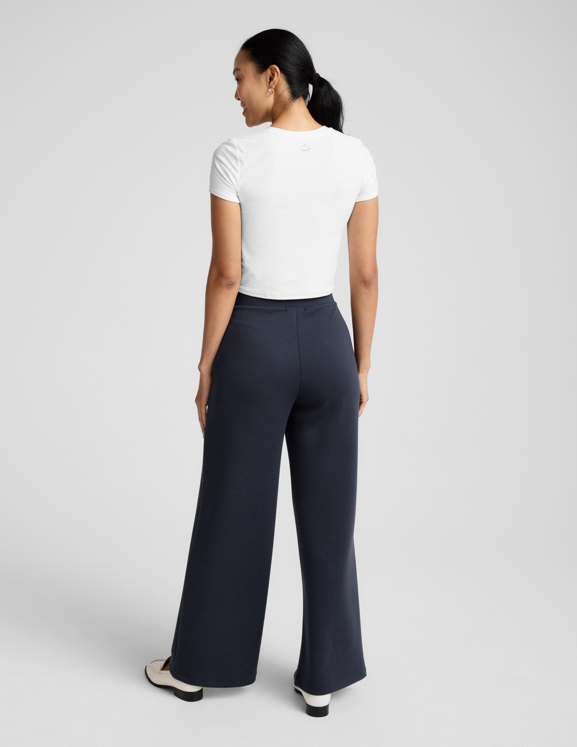 Beyond Yoga SoftSpring Wide Leg Pant 31 Women's