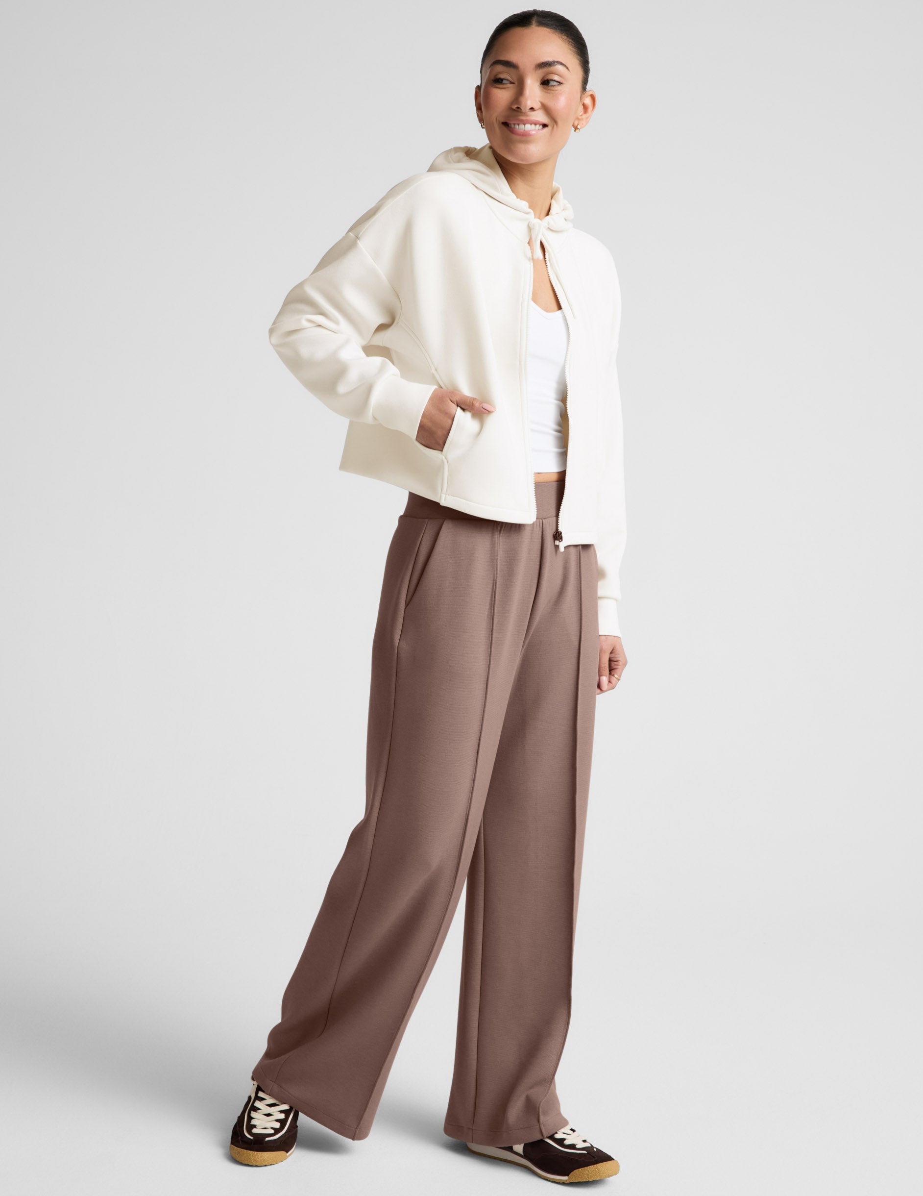 Beyond Yoga SoftSpring Wide Leg Pant 31 Women's