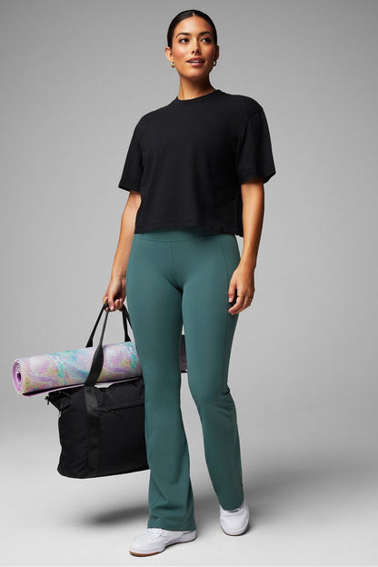 Fabletics Oasis PureLuxe High-Waisted Kick Flare