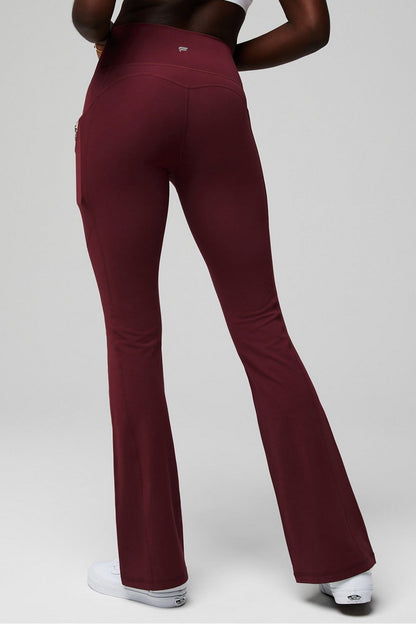 Fabletics Oasis PureLuxe High-Waisted Pocketed Kick Flare