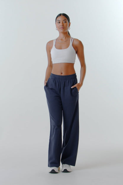 Fabletics Year Round Terry Wide Leg Sweatpant