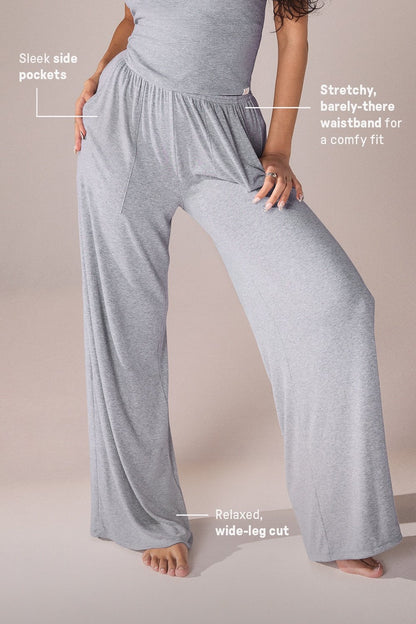 Fabletics Soft Rib Wide Leg Pant