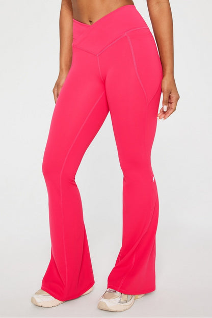 Fabletics Oasis PureLuxe High-Waisted Crossover Flare