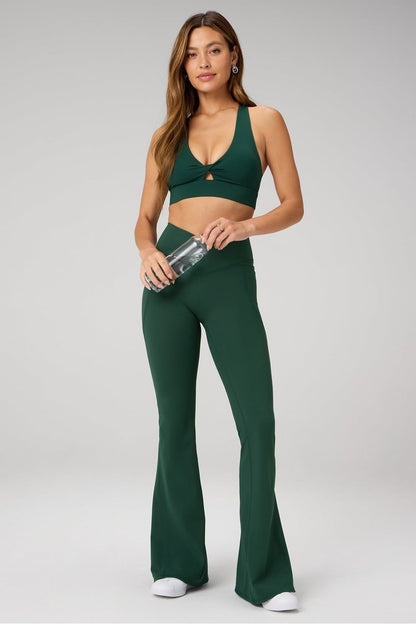 Fabletics Oasis PureLuxe High-Waisted Crossover Flare