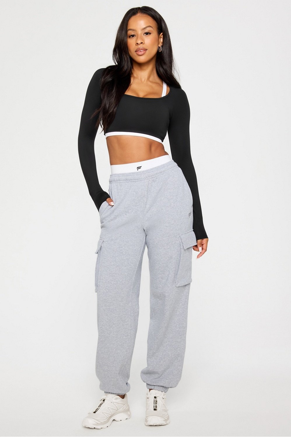 Fabletics Year Round Terry Cargo Jogger