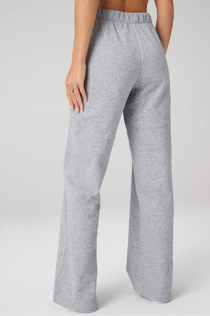 Fabletics Cozy Fleece Wide Leg Sweatpant