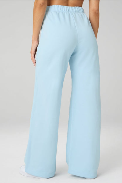 Fabletics Cozy Fleece Wide Leg Sweatpant