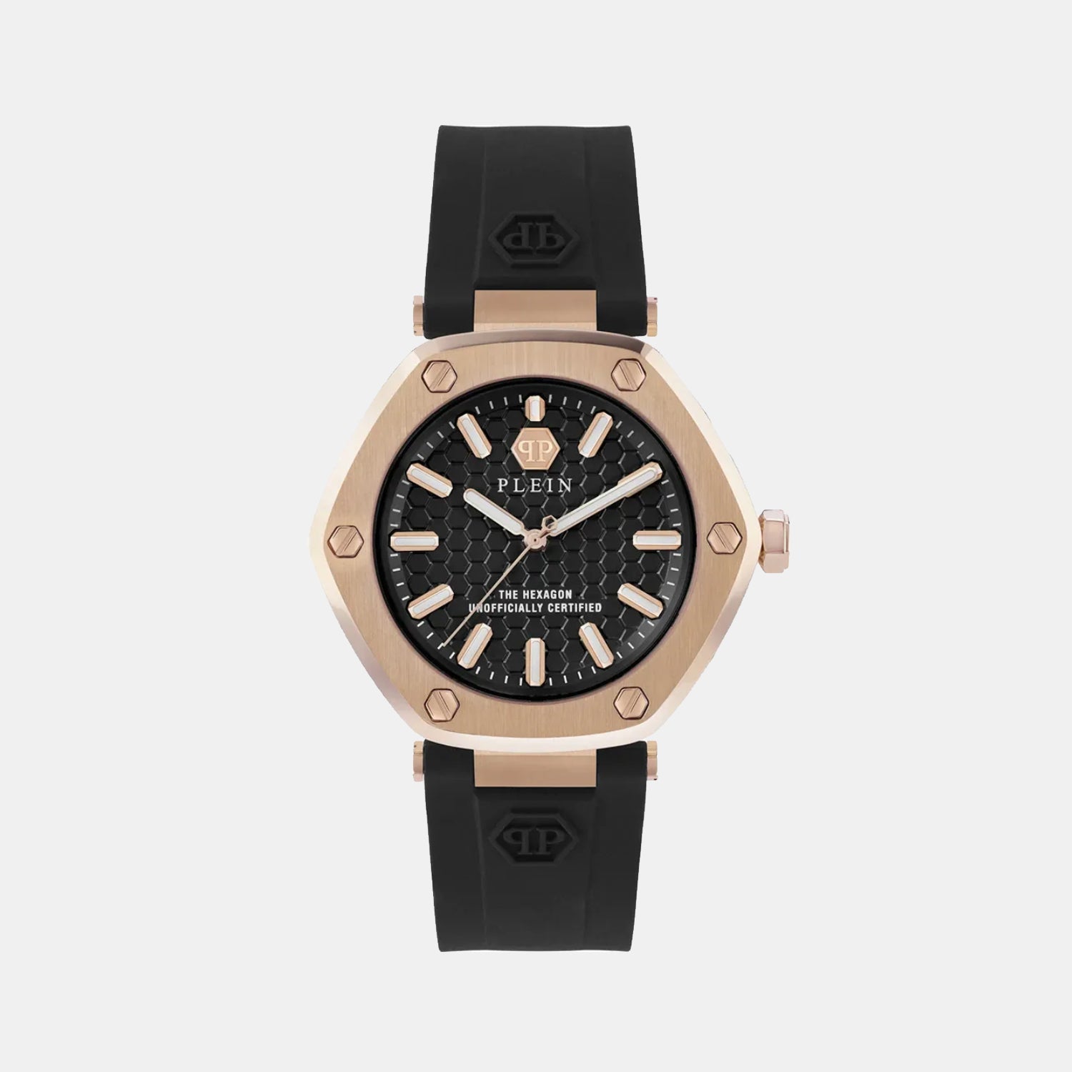 Philipp Plein Women Quartz Black Dial Chronograph Silicone Watch Pw1Ba0323