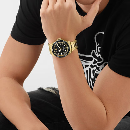 Philipp Plein Aquastorm Men Quartz Black Dial Analog Stainless Steel Watch Pw2Ga0626