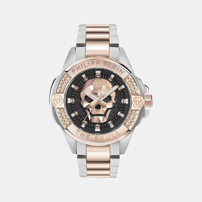 Philipp Plein Men Quartz Brown Dial Analog Stainless Steel Watch Pwaaa2925