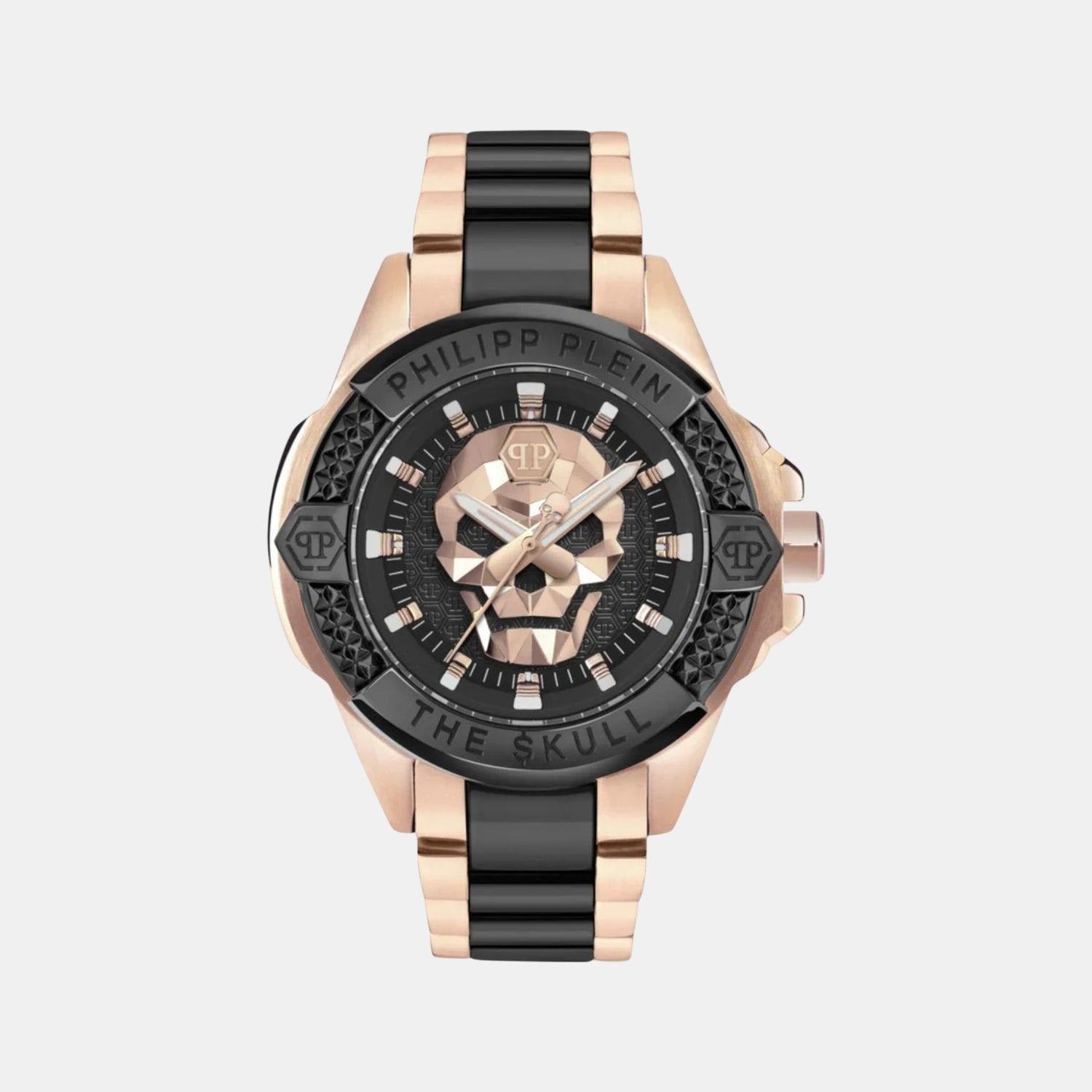 Philipp Plein Men Quartz Black Dial Analog Stainless Steel Watch Pwaaa3125