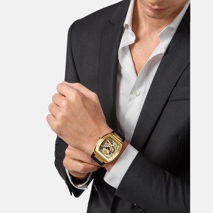Philipp Plein Men Automatic White Dial Analog Silicone Watch PWBAA0321