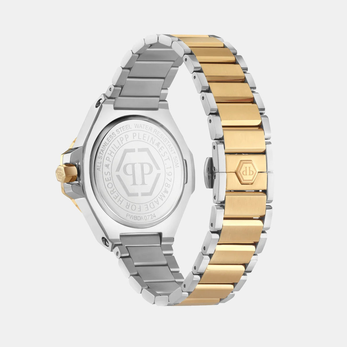 Philipp Plein Bda-Plein Lady Royal Women Quartz Green Dial Analog Stainless Steel Watch PWBDA0724