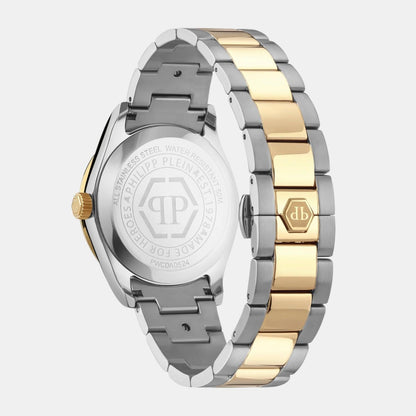 Philipp Plein Women Automatic Green Dial Analog Stainless Steel Watch PWCDA0524