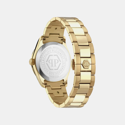 Philipp Plein Cda-Queen Women Quartz Black Dial Analog Stainless Steel Watch PWCDA0624