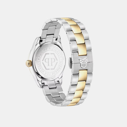 Philipp Plein Women Quartz Grey Dial Analog Stainless Steel Watch Pwdaa0521