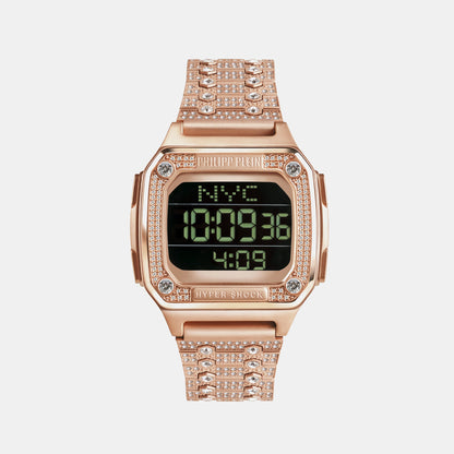 Philipp Plein Hyper $Port Women Quartz Black Dial Digital Stainless Steel Watch Pwhaa1221