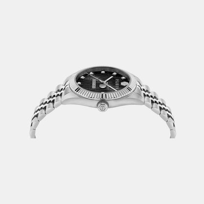 Philipp Plein Mfa-New Date Superlative Men Quartz Black Dial Analog Stainless Steel Watch Pwmfa0125