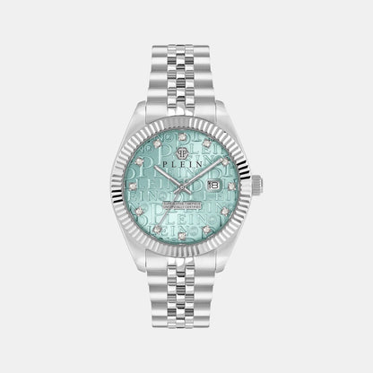 Philipp Plein Men Quartz Blue Dial Analog Stainless Steel Watch Pwmfa0225