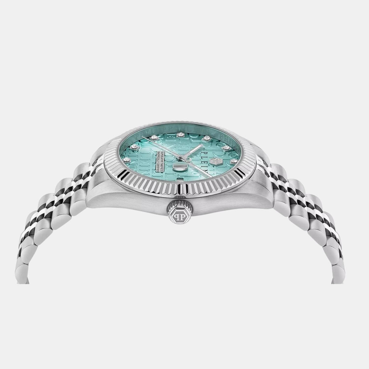 Philipp Plein Men Quartz Blue Dial Analog Stainless Steel Watch PWMFA0225