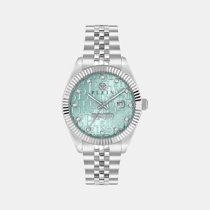 Philipp Plein Men Quartz Blue Dial Analog Stainless Steel Watch Pwmfa0225
