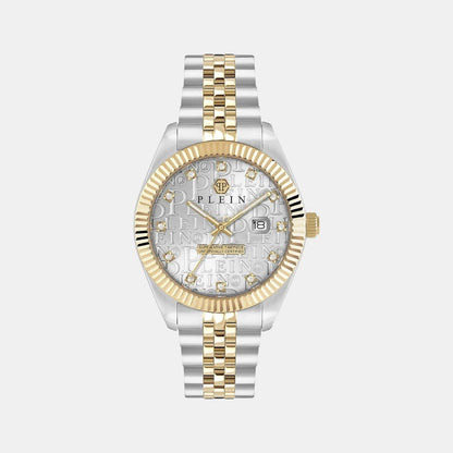 Philipp Plein Men Quartz Grey Dial Analog Stainless Steel Watch Pwmfa0425