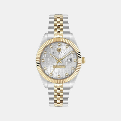 Philipp Plein Men Quartz Grey Dial Analog Stainless Steel Watch Pwmfa0425