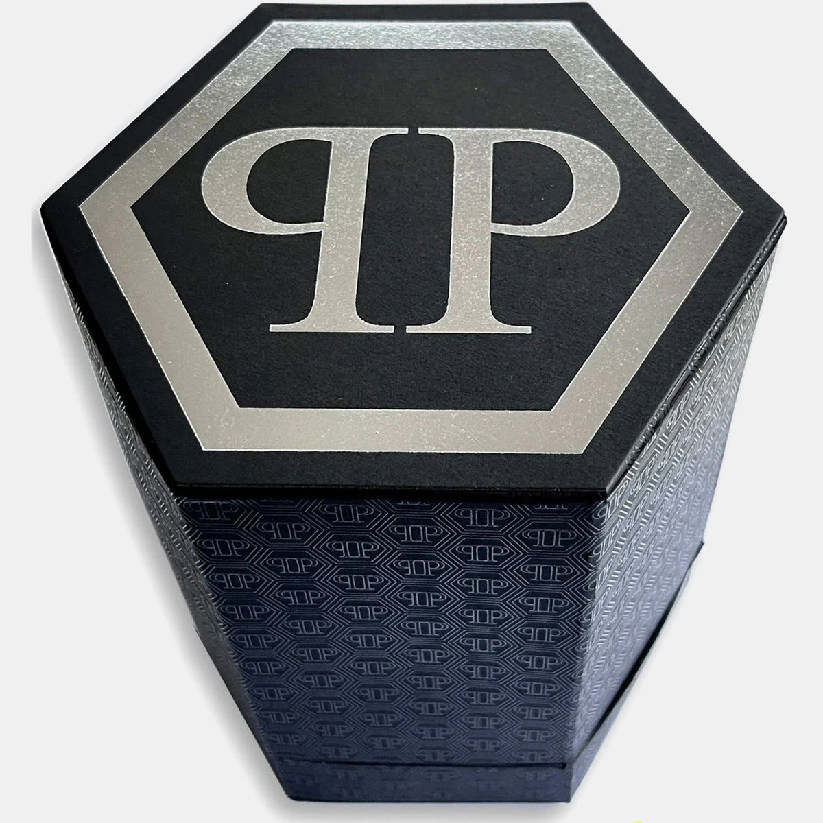 Philipp Plein Pua-the Hexagon Phantom-P Men Quartz Black Dial Analog Silicone Watch PWPUA0624