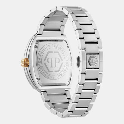 Philipp Plein Hexagon Phantom Men Quartz Green Dial Analog Stainless Steel Watch PWPUA0825