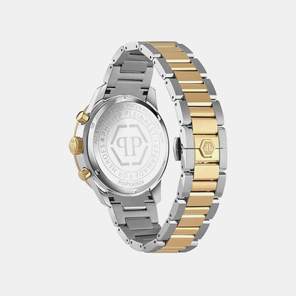 Philipp Plein Pya-Pleinmeter-Pw Men Quartz Green Dial Chronograph Stainless Steel Watch Pwpya0524