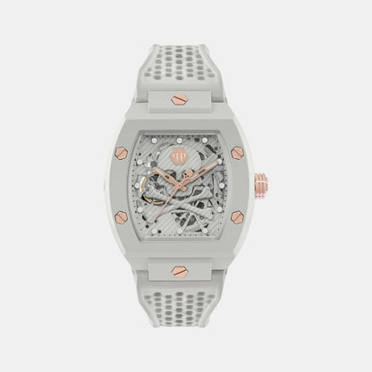 Philipp Plein Women Quartz Silver Dial Chronograph Stainless Steel Watch Pwsba0123