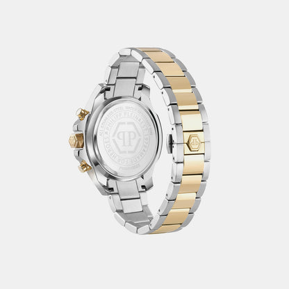 Philipp Plein the $Kull Chrono Men Quartz Green Dial Chronograph Stainless Steel Watch PWWFA0525