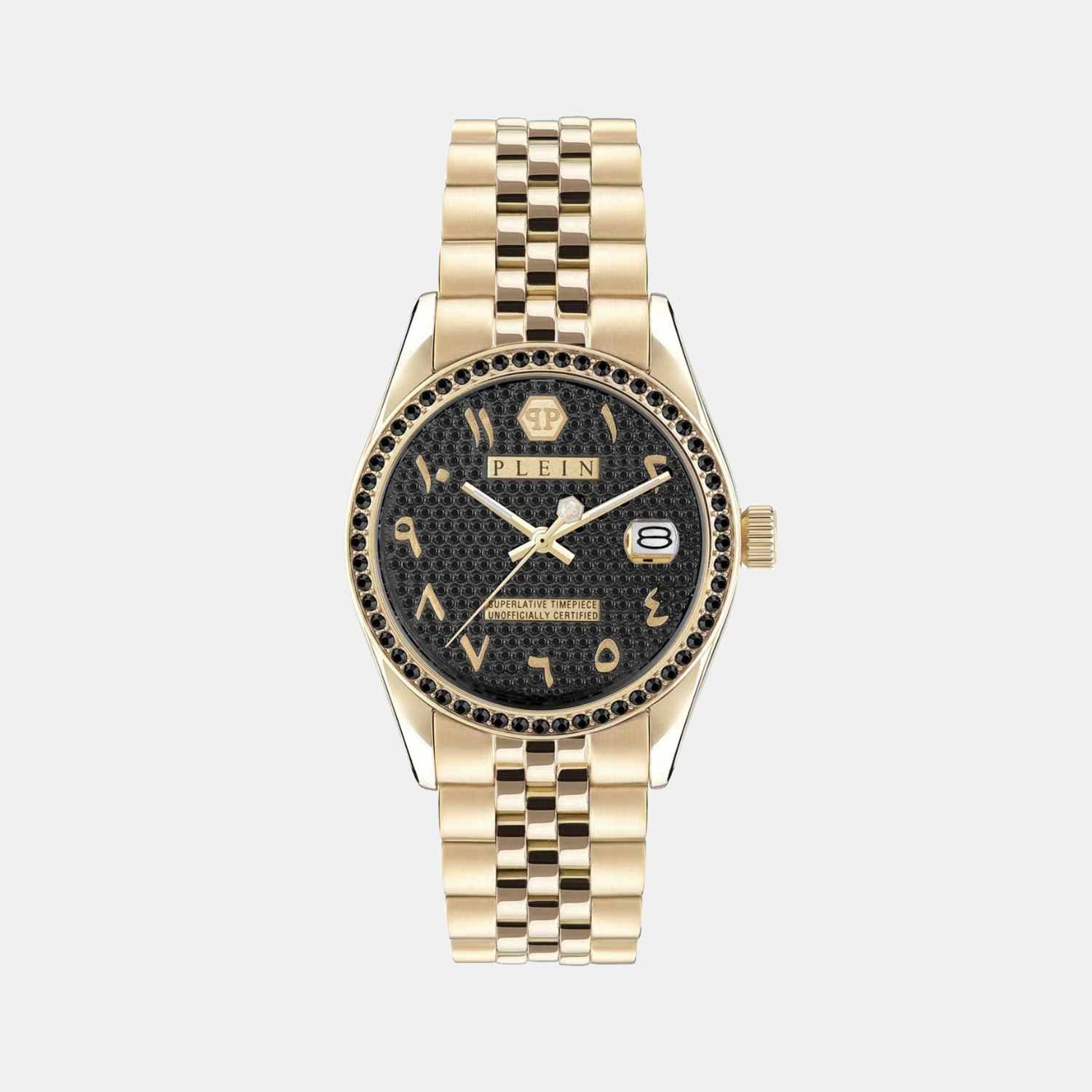 Philipp Plein Street Couture Women Quartz Black Dial Analog Stainless Steel Watch Pwyaa0923
