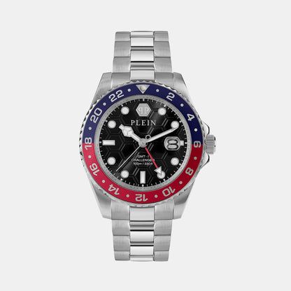 Philipp Plein Hyper $Port Men Quartz Black Dial Analog Stainless Steel Watch Pwyba0223