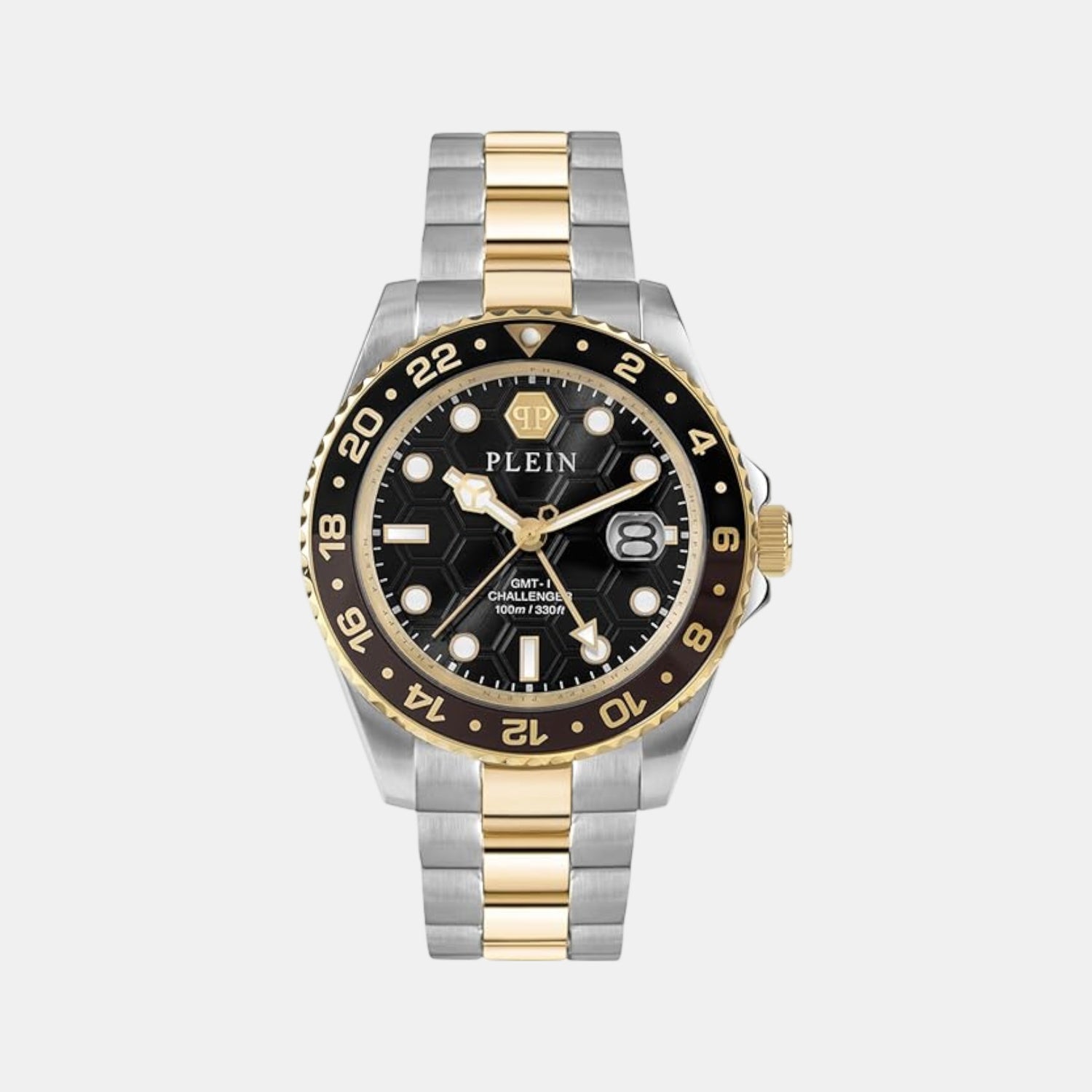 Philipp Plein Men Quartz Black Dial Analog Stainless Steel Watch Pwyba0323