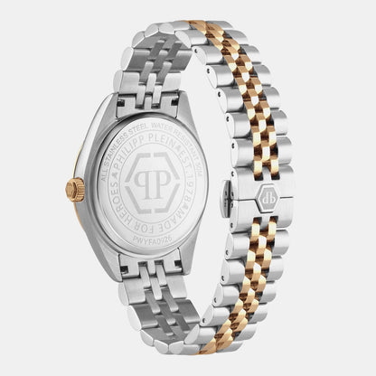 Philipp Plein Women Quartz Green Dial Analog Stainless Steel Watch PWYFA0926