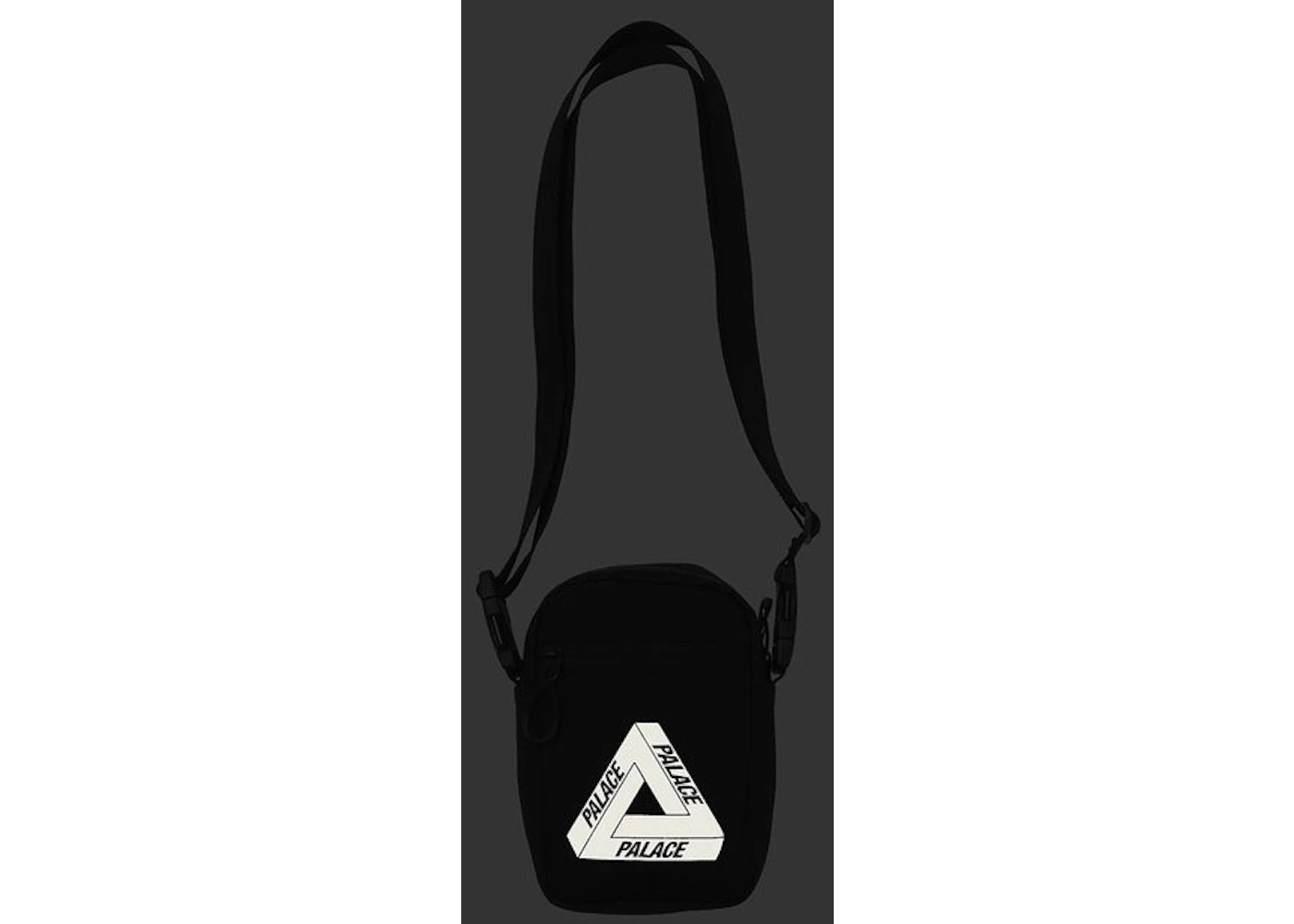 Palace Cordura Double Diamond Shot Bag Black