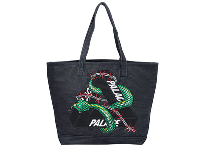 Palace Hesh Denim Tote Bag Rinse