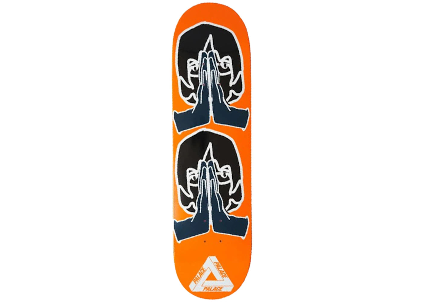 Palace Knight Ii Skateboard Deck Orange