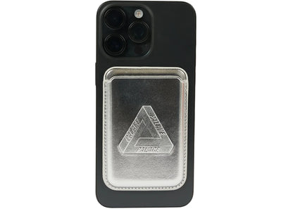 palace magsafe wallet silver