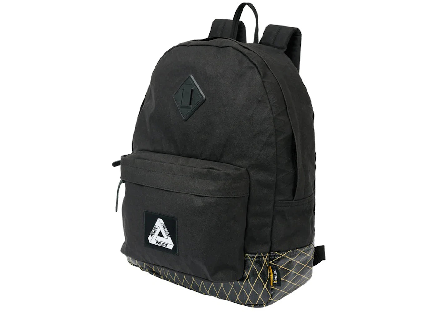 palace x-pac cotton canvas backpack black 