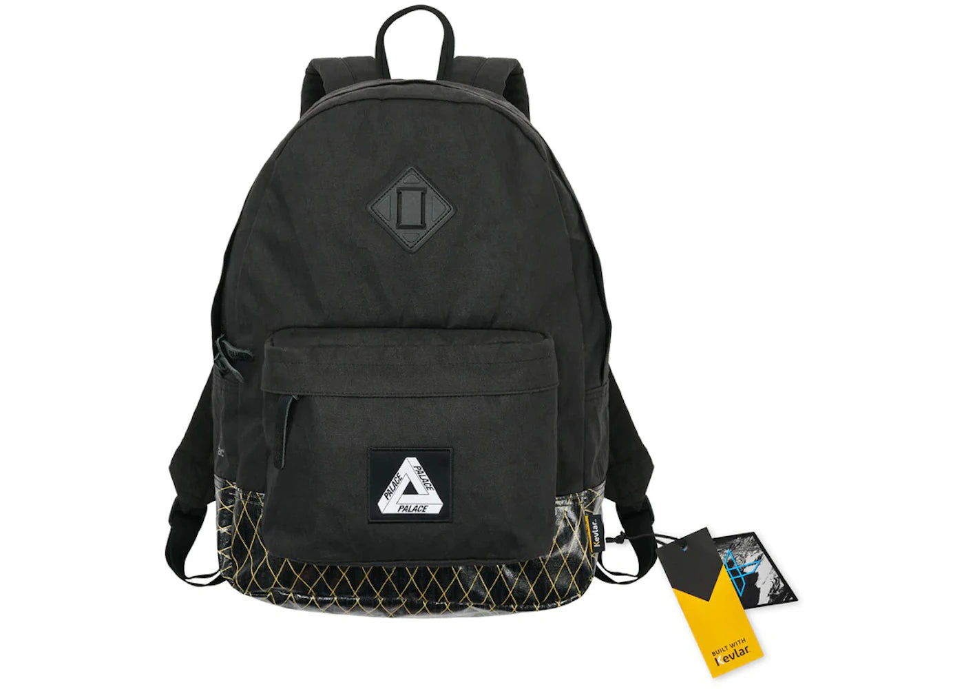 Palace X-Pac Cotton Canvas Backpack Black