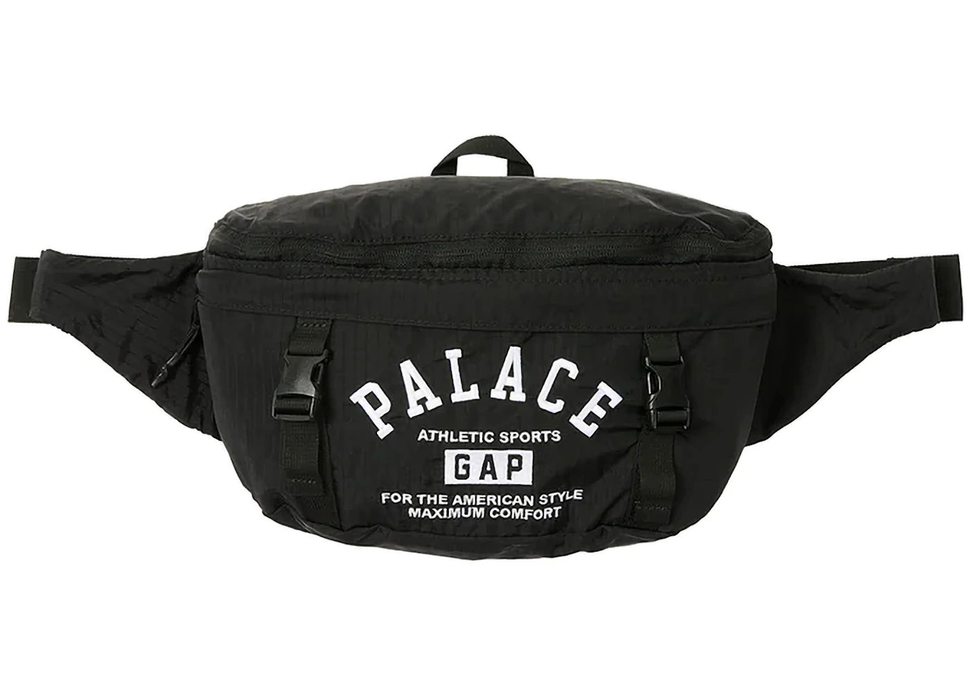 palace x gap backpack black 