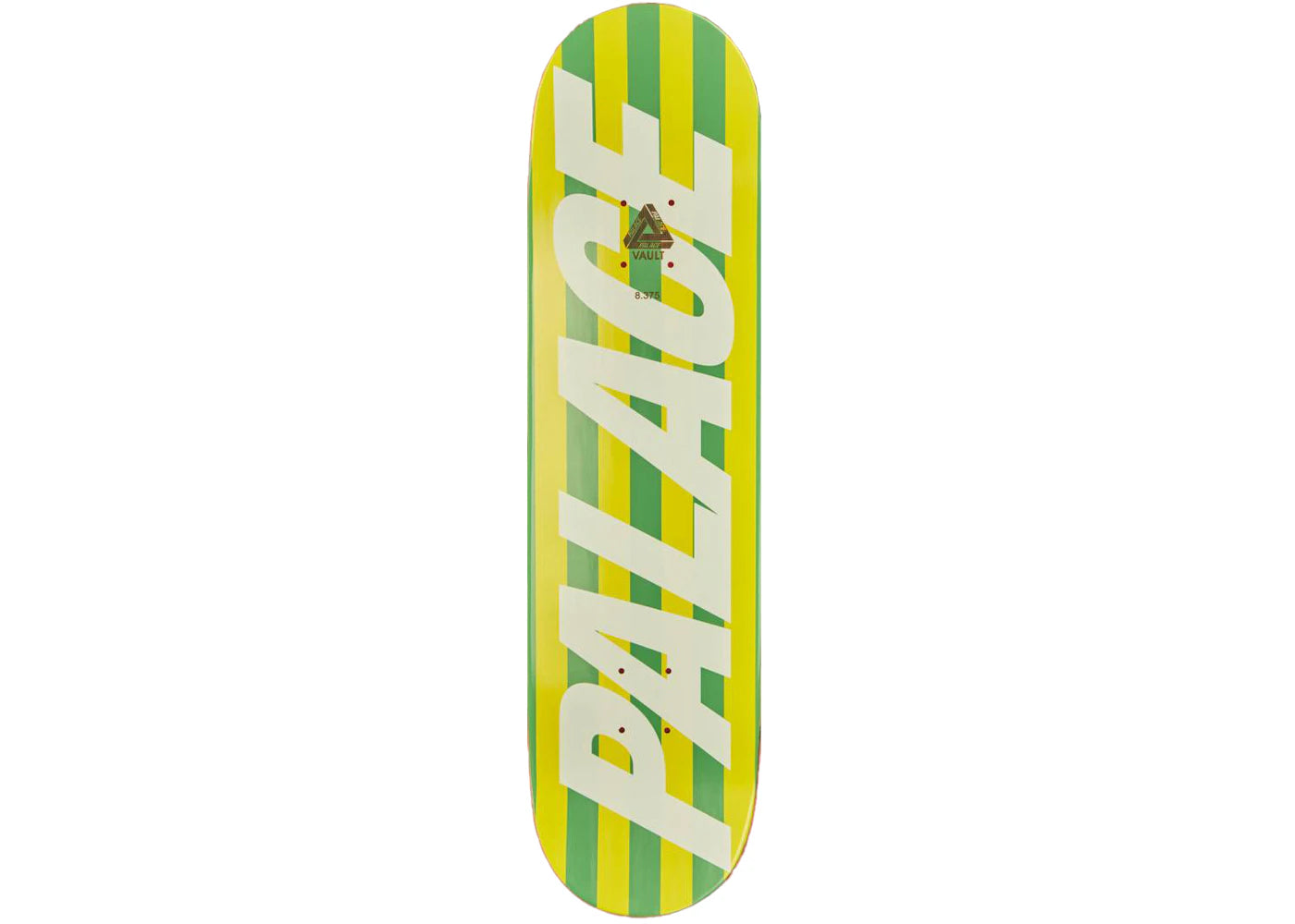 Palace X Gucci Striped Skateboard Deck Multicolor Stripes