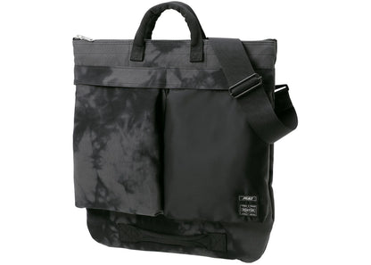 Palace X Porter 2 Way Helmet Bag Black Wave Dye
