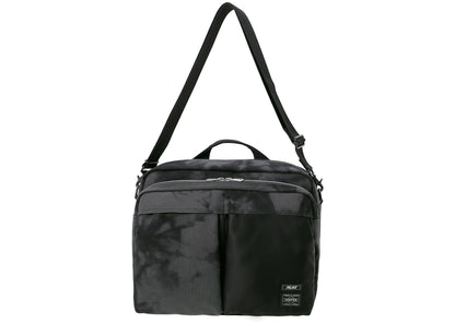 Palace X Porter 2 Way Shoulder Bag Black Wave Dye